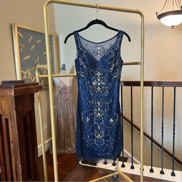 navy blue sherri hill short dress Sherri Hill Short 55118 Dress